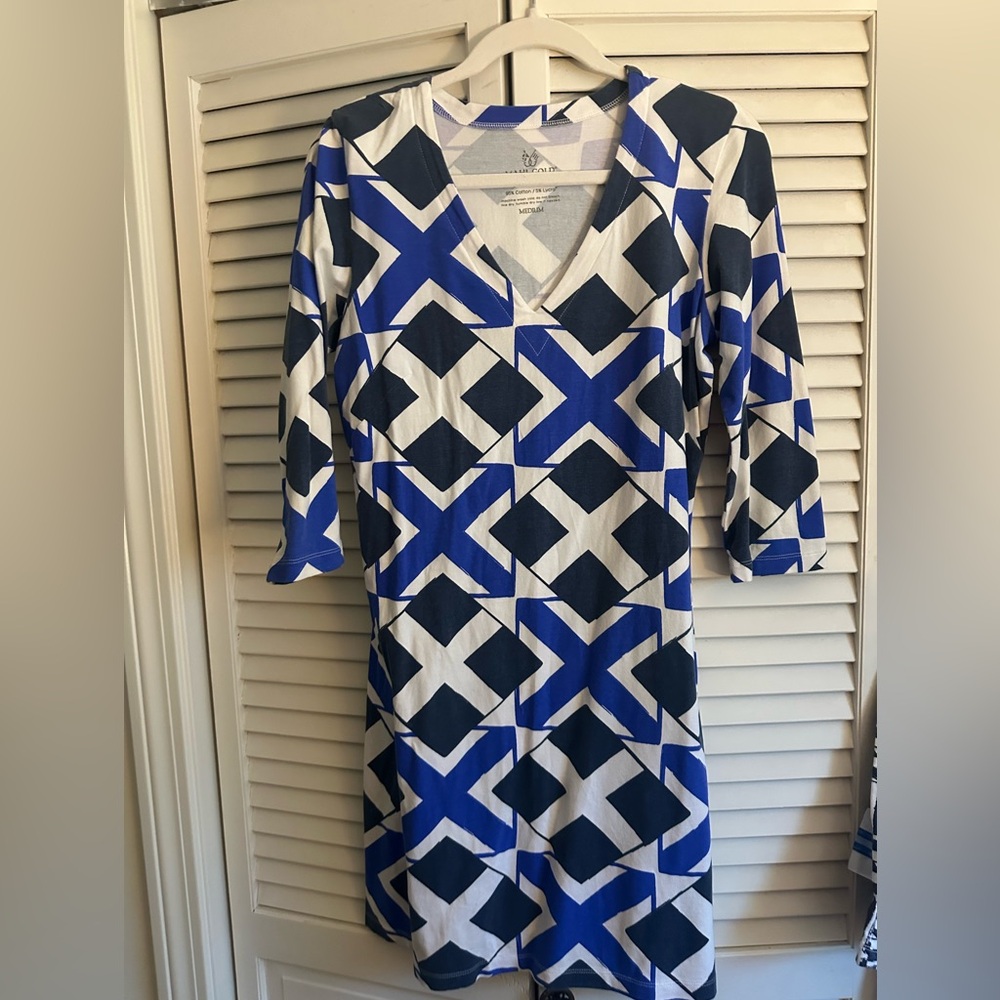 Mahi Gold 3/4 Sleeve Dress